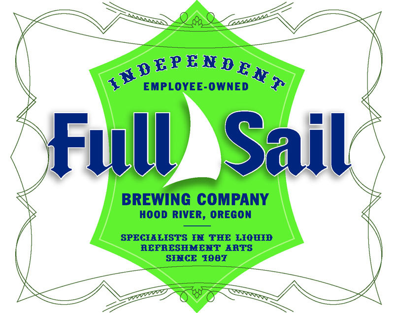 Full Sail Exit 63 beer Label Full Size