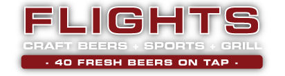 Flights Blonde Bombshell beer Label Full Size