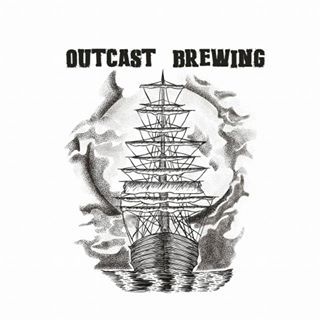 Outcast Make That A Double! beer Label Full Size