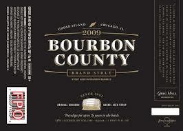 Goose Island Bourbon County Brand Stout 2007 beer Label Full Size