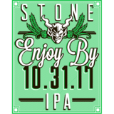 Stone Enjoy By 10.31.17 beer