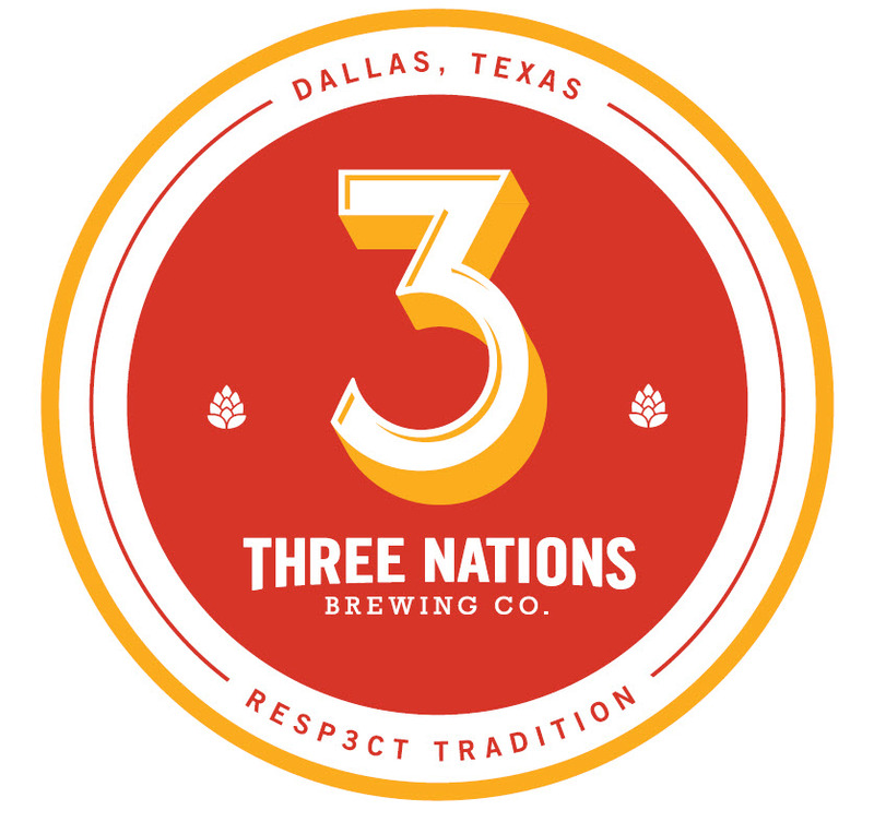 3 Nations B beer Label Full Size