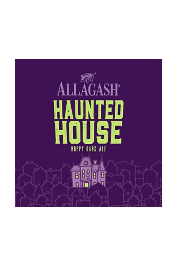 Allagash Haunted House beer Label Full Size
