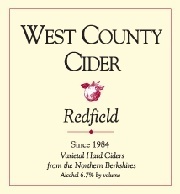 West County Redfield beer Label Full Size