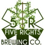 5 Rights Embrace The Resin Fresh Hop Amarillo beer Label Full Size