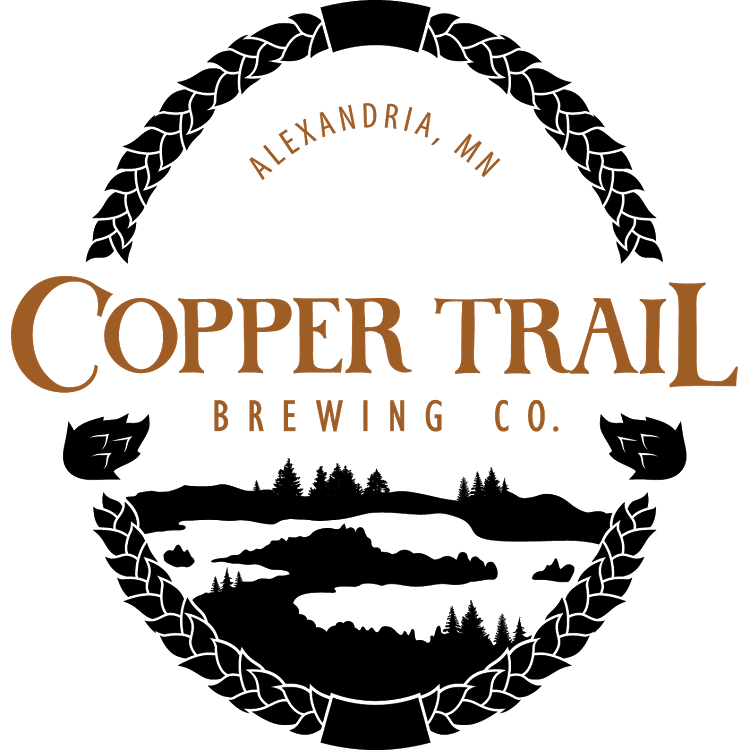Copper Trail Indigo Wheat beer Label Full Size