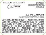 Goose Island Casimir beer