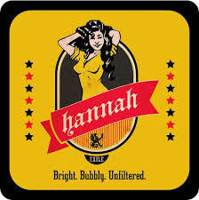 Exile Hannah Unfiltered Bavarian-Style Wheat Ale beer Label Full Size