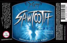 DuClaw Sawtooth beer Label Full Size