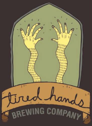 Tired Hands Nectareous beer Label Full Size