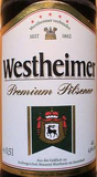 Westheimer Premium Pilsener beer