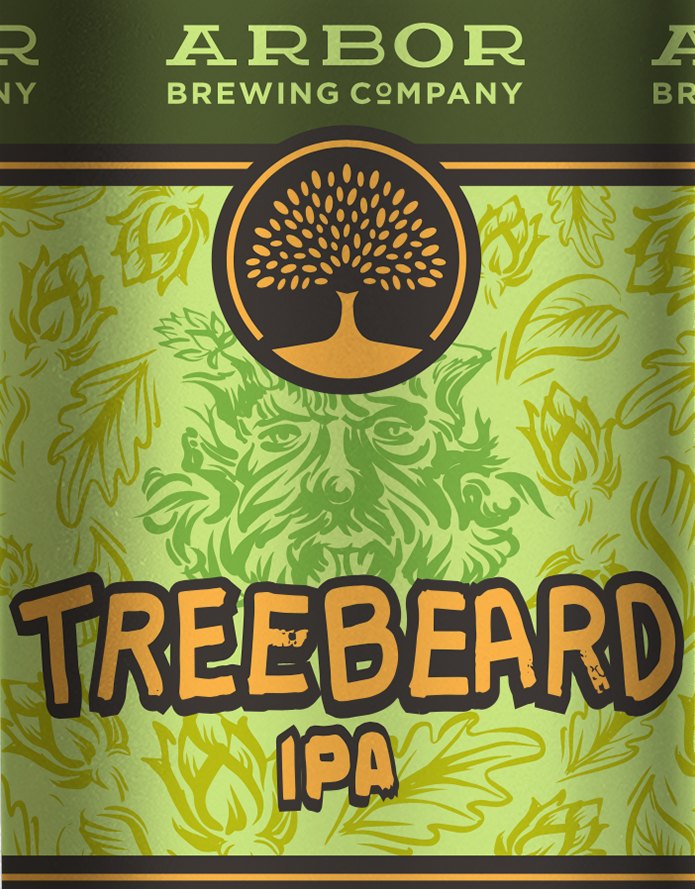 Arbor Treebeard beer Label Full Size