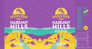 Golden Road Hazelnut Hills beer Label Full Size