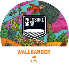 Pressure Drop Wallbanger Wit beer Label Full Size