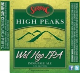 F.X. Matt Saranac Wet Hop beer