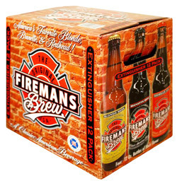 Firemans Extinguisher Pack beer Label Full Size