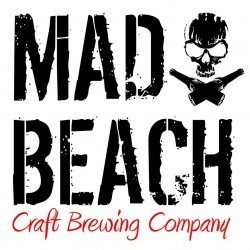 Mad Beach Maple Brown beer Label Full Size