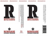 Renegade Ryeteous Rye IPA beer