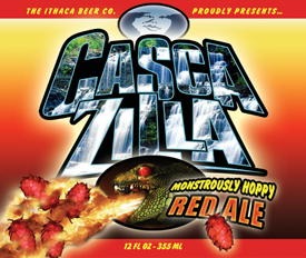 Ithaca Red Ale beer Label Full Size