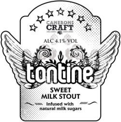 Camerons Tontine beer Label Full Size