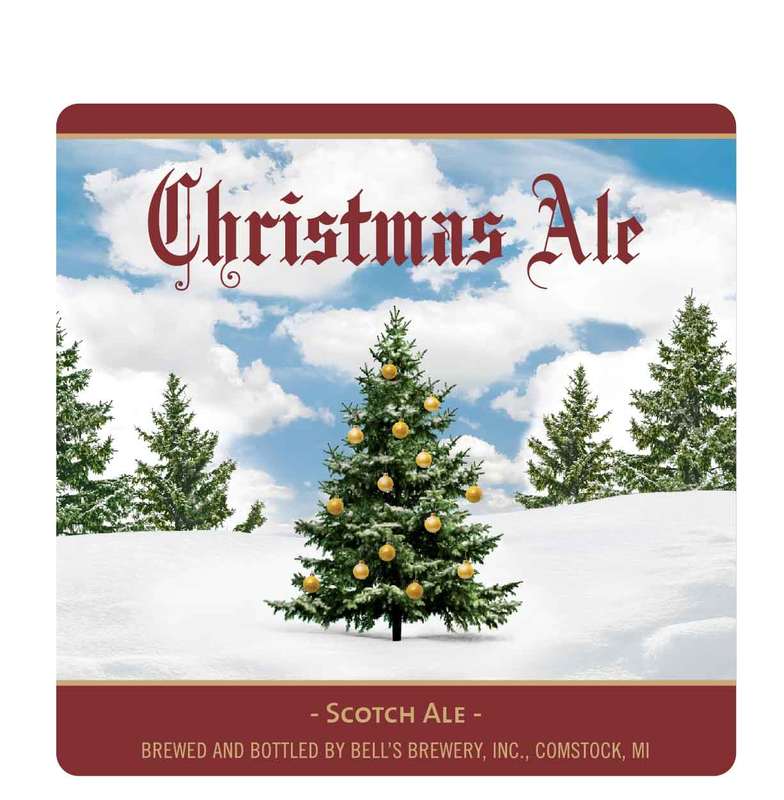 Bell's Christmas Ale 2017 beer Label Full Size