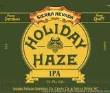 Sierra Nevada Holiday Haze IPA beer
