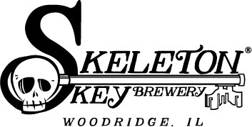 Skeleton Key Put Up Your Dux beer Label Full Size