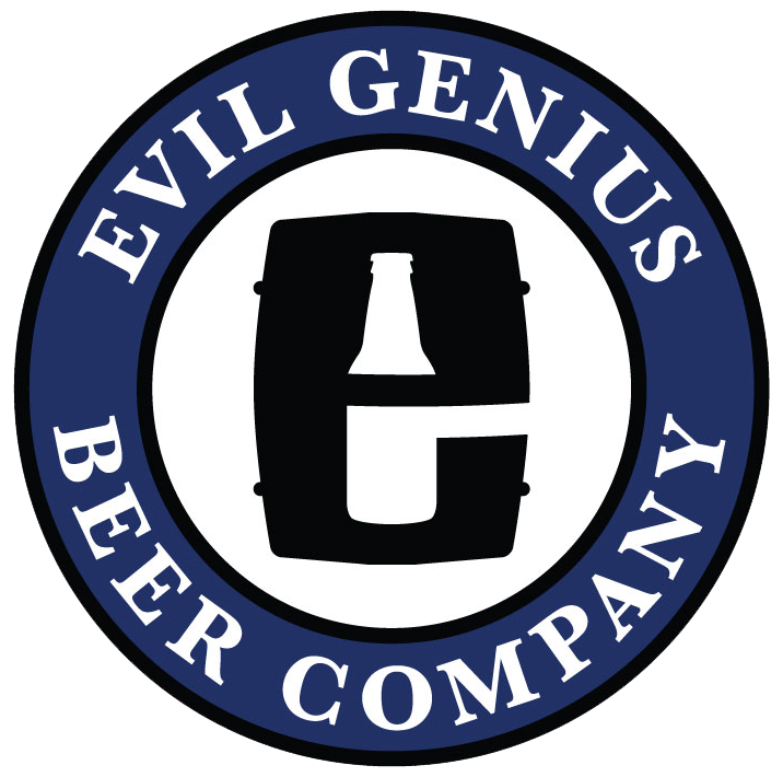 Evil Genius #showerbeer beer Label Full Size