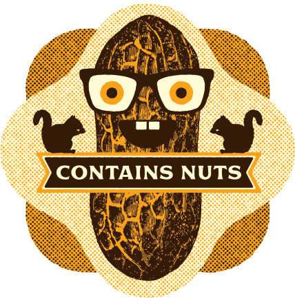 Inbound Contains Nuts Peanut Butter Milk Stout beer Label Full Size