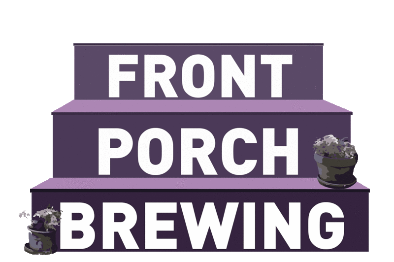 Front Porch Short & Sweet beer Label Full Size