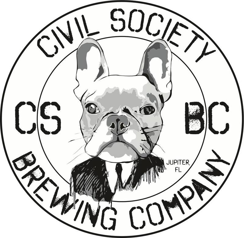 Civil Society Every Day I'm Waffle'n beer Label Full Size