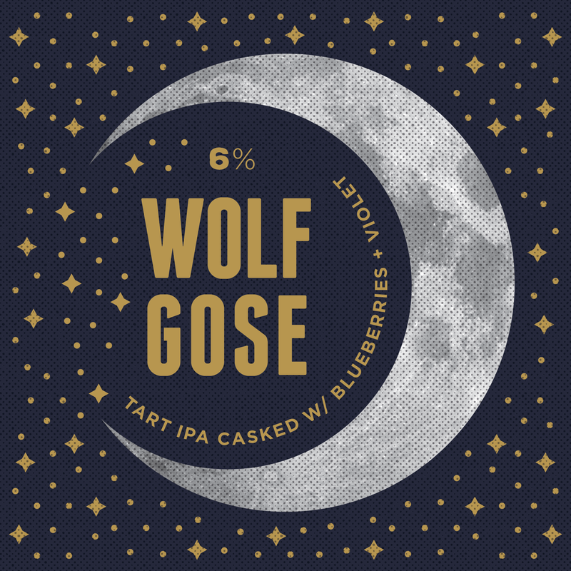 Long Live Wolf beer Label Full Size