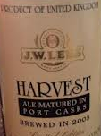 JW Lees Harvest Ale 2005 Port Cask beer