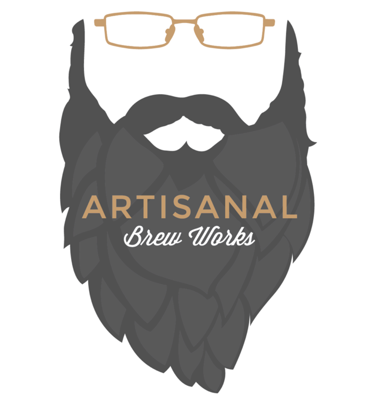 Artisanal Brew Works White In The Glasses Wit beer Label Full Size