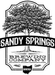 Sandy Springs Visions of Sugar Plums Infused Sandy Claus beer Label Full Size