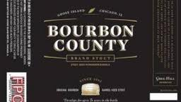 Goose Island Bourbon County Brand Stout 1999 beer Label Full Size