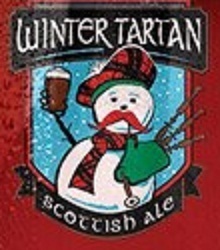 Rock Bottom Des Moines Winter Tartan Scottish Ale beer Label Full Size