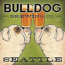 Bulldog Doppelbock beer Label Full Size