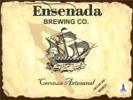 Ensenada Mission Horchata Porter beer Label Full Size