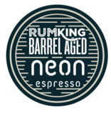 Indeed Rum King with Neon Espresso and Vanilla Bean beer