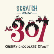 Tröegs Scratch #307 Chocolate Cherry Stout beer Label Full Size