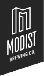 Modist False Pattern Orange Vanilla beer Label Full Size