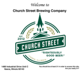 Church Street Holy Cow Nitro beer