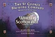 St. George Winter Scotch Ale beer Label Full Size