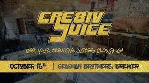 Geaghan Brothers Cre8iv Juice beer Label Full Size