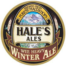 Hale's Wee Heavy Winter Ale beer Label Full Size