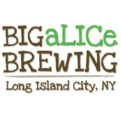 Big aLICe Strawberry Rhubarb Sour beer Label Full Size