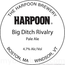 Harpoon Big Ditch Pale Ale beer Label Full Size