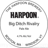 Harpoon Big Ditch Pale Ale beer