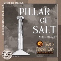 Two Brothers Pillar of Salt beer Label Full Size